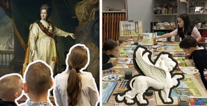 Абонемент «Первые шаги в русском искусстве: живопись и скульптура»